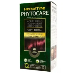 Herbal Time Phytocare, farba do włosów, 4R Dark Cherry, 130 ml