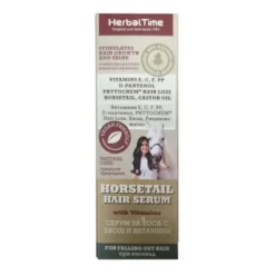 Herbal Time, serum do włosów ze skrzypem polnym i witaminami, 240 ml