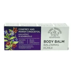 Herbal Traditions Body Balm, Balsam do ciała żywokost i siemiopalecznik, 75 ml