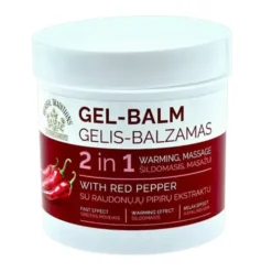 Herbal Traditions, żel-balsam do ciała 2 w 1 rozgrzewający z ekstraktem z czerwonej papryki, 250 ml