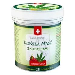 Herbamedicus, końska maść rozgrzewająca z konopiami, 250 ml