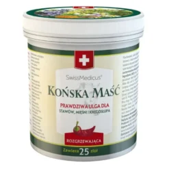 Herbamedicus, szwajcarska maść końska, rozgrzewająca, 150 ml