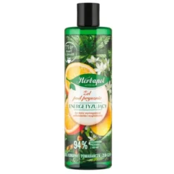 Herbapol, energetyzujący żel po prysznic, olej konopny - pomarańcza, 400 ml