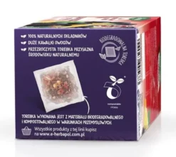 Herbapol Herbaciany Ogród, czarna porzeczka z cytryną, torebki, 20 szt.