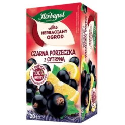 Herbapol Herbaciany Ogród, czarna porzeczka z cytryną, torebki, 20 szt.