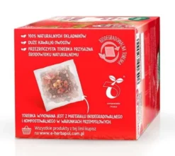 Herbapol Herbaciany Ogród, truskawka z poziomką, torebki, 20 szt.