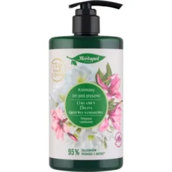 Herbapol, kremowy żel po prysznic, cyklamen - frezja - drzewo sandałowe, 740 ml