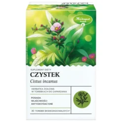 Herbapol Poznań Czystek, herbatka ziołowa w torebkach do zaparzania, 30 szt.