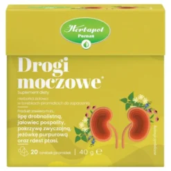 Herbapol Poznań, Drogi moczowe, herbatka ziołowa, saszetki, 2 g x 20 szt.