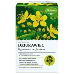 Herbapol Poznań Dziurawiec, herbatka ziołowa w torebkach do zaparzania, saszetki, 30 szt.