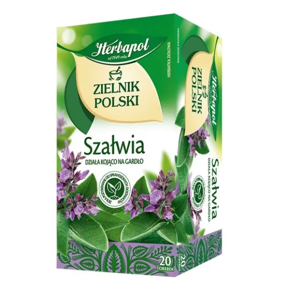 Herbapol Zielnik Polski, szałwia, torebki, 20 szt.