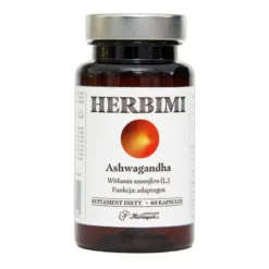 Herbimi Ashwagandha, kapsułki, 60 szt.