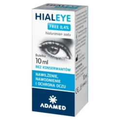 Hialeye Free, 0,4%, krople do oczu, 10 ml