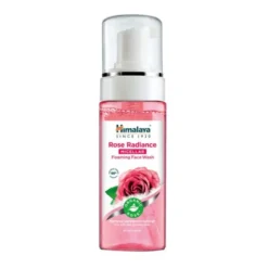 Himalaya, rozświetlająca pianka do mycia twarzy z organiczną różą, 150 ml