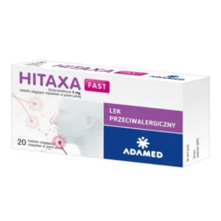 Hitaxa Fast, 5 mg, tabletki ulegające rozpadowi w jamie ustnej, 20 szt.
