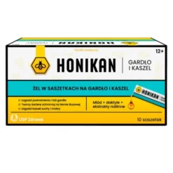 Honikan Gardło i Kaszel, żel doustny, 10 saszetek