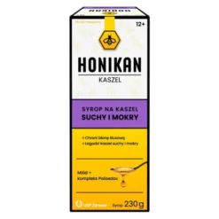 Honikan Kaszel, syrop na kaszel suchy i mokry, 230 g
