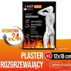 Hot Plast Forte, plaster rozgrzewający, 12 x 18 cm, 1 szt.