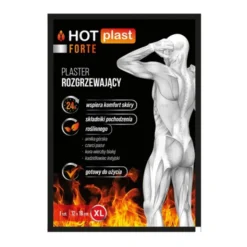 Hot Plast Forte, plaster rozgrzewający, 12 x 18 cm, 1 szt.