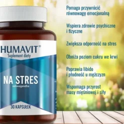Humavit Ashwagandha Na Stres, kapsułki, 30 szt.