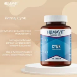 Humavit Cynk, tabletki, 150 szt.
