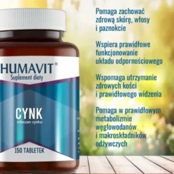 Humavit Cynk, tabletki, 150 szt.
