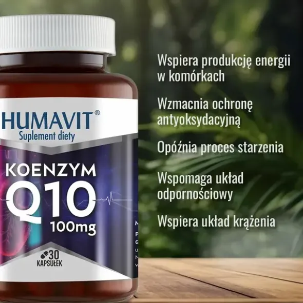 Humavit Koenzym Q10 100 mg, kapsułki, 30 szt.
