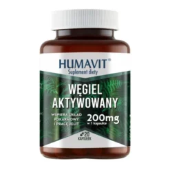 Humavit Węgiel aktywowany, kapsułki, 20 szt.