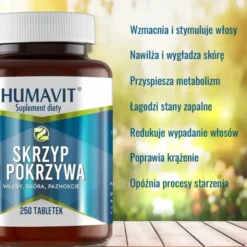 Humavit Z Skrzyp i pokrzywa, tabletki, 250 szt.