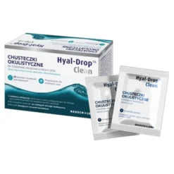 Hyal-Drop Clean, chusteczki okulistyczne, 20 saszetek