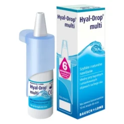 Hyal-Drop Multi, krople do oczu i soczewek, nawilżające, 10 ml