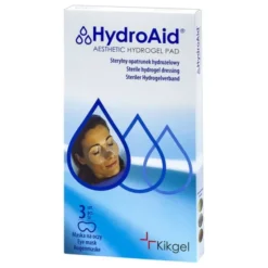HydroAid Hydrogel Eye Mask, opatrunek hydrożelowy w postaci maski na oczy, 3 szt.