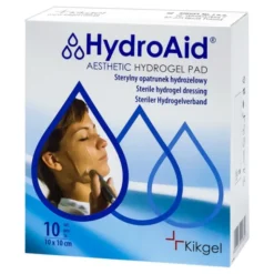 HydroAid Hydrogel Pad, opatrunek hydrożelowy, 10 cm x 10 cm, 10 szt.
