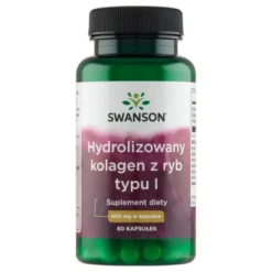 Hydrolizowany kolagen z ryb typu I, 400 mg, kapsułki, 60 szt.