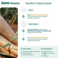Iana, kojący balsam do masażu, 100 ml