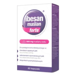 Ibesan maślan forte, kapsułki, 60 szt.