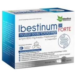 Ibestinum Forte SR, Maślan sodu 1000 mg, kapsułki, 60 szt.