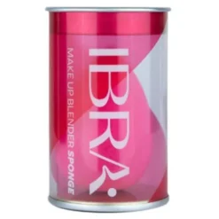 Ibra Makeup Blender Sponge, gąbeczka do makijażu, różowa, 1 szt.