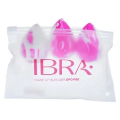 Ibra Makeup Blender Sponge, gąbeczki do makijażu, marmurkowe, 3 szt.