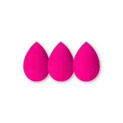 Ibra Makeup Blender Sponge, gąbeczki do makijażu, różowe, 3 szt.