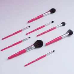 IBRA Makeup Candy, zestaw profesjonalnych pędzli, 8 szt.