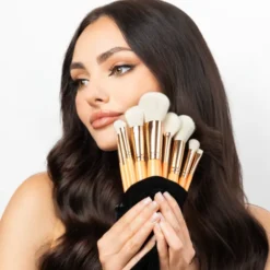 IBRA Makeup Fresh, zestaw profesjonalnych pędzli, 9 szt.