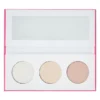 Ibra, paleta rozświetlaczy Glow Trio, 1 szt.
