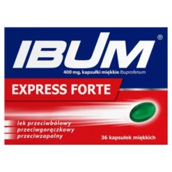 Ibum Express Forte, 400 mg, kapsułki miękkie, 36 szt.