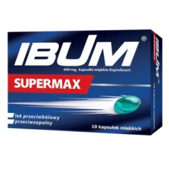 Ibum Supermax, 600 mg, kapsułki miękkie, 10 szt.