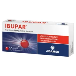 Ibupar, 200 mg, tabletki drażowane, 10 szt.