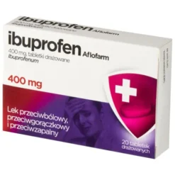 Ibuprofen Aflofarm, 400 mg, tabletki drażowane, 20 szt.