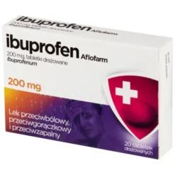 Ibuprofen Aflofarm, 200 mg, tabletki drażowane, 20 szt.