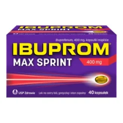 Ibuprom Max Sprint, 400 mg, kapsułki miękkie, 40 szt.