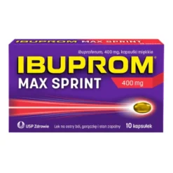 Ibuprom Max Sprint, 400 mg, kapsułki miękkie, 10 szt.